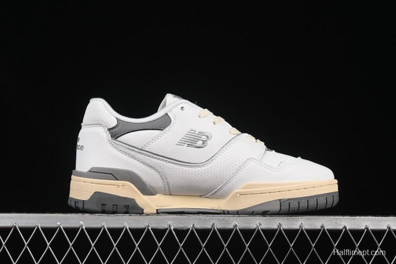 New Balance BB550 Series Leather Unisex Casual Running Shoes - BB550PTC