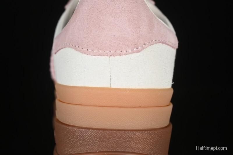 Adidas Originals Gazelle Bold JR8374 Collaboration Low-Top Sneakers with Thick Sole for Slip Resistance and Durability - JR8374