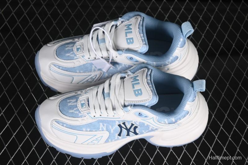 New York Yankees MLB XLG Chunky Breathable Casual Sneakers - 3ASHW065N50BLS