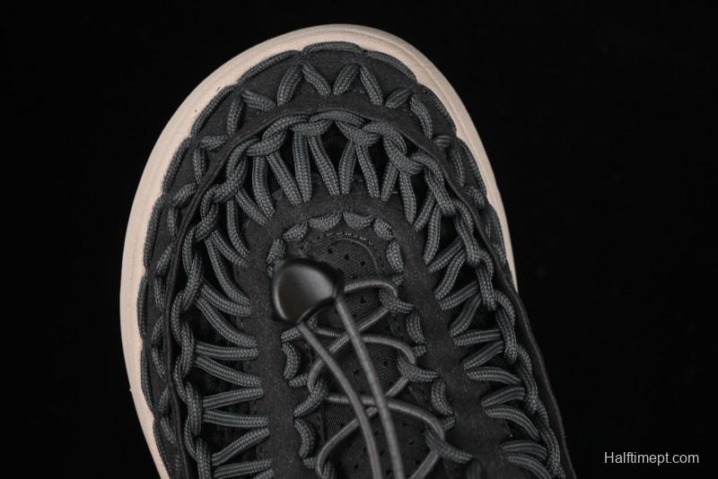 Keen Uneek Flat-M Woven Elastic Strap Outdoor Water Sports Sandals - 1014097