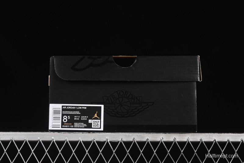 Nike Air Jordan 1 Low AJ1 Mismatched Swoosh Casual Sneakers - HV4511-133