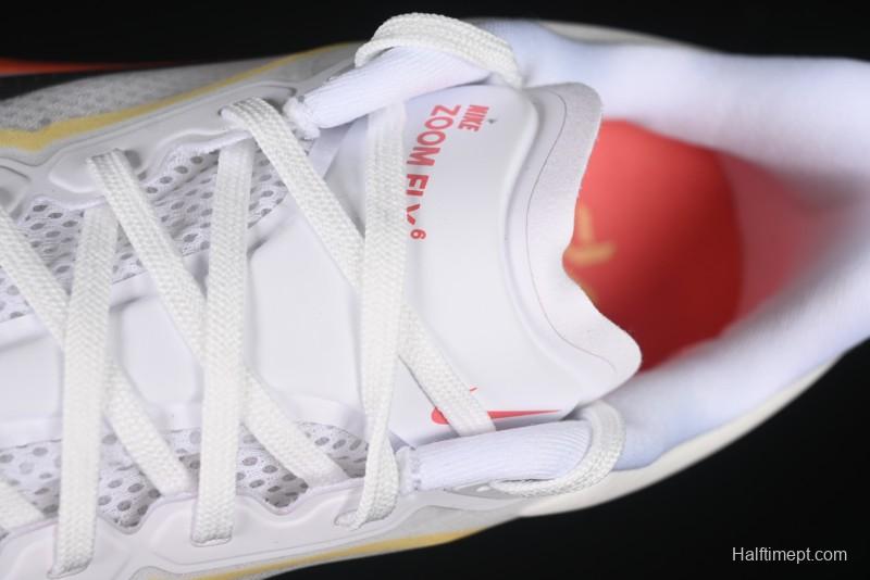 Nike Zoom Fly 6 Lightweight Running Shoes with React Foam and Carbon Fiber Plate - IB6657-108