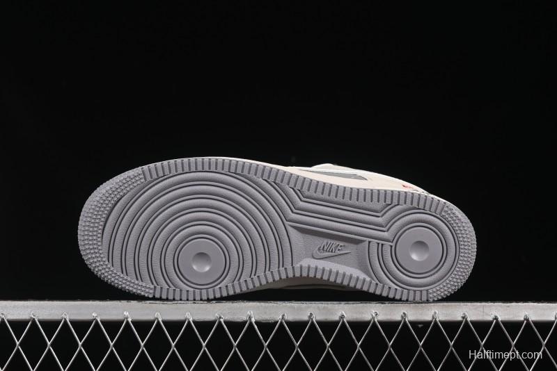 Nike Air Force 1 '07 Low Supreme Casual Sneakers with Full-Length Air Cushion - HH7518-058