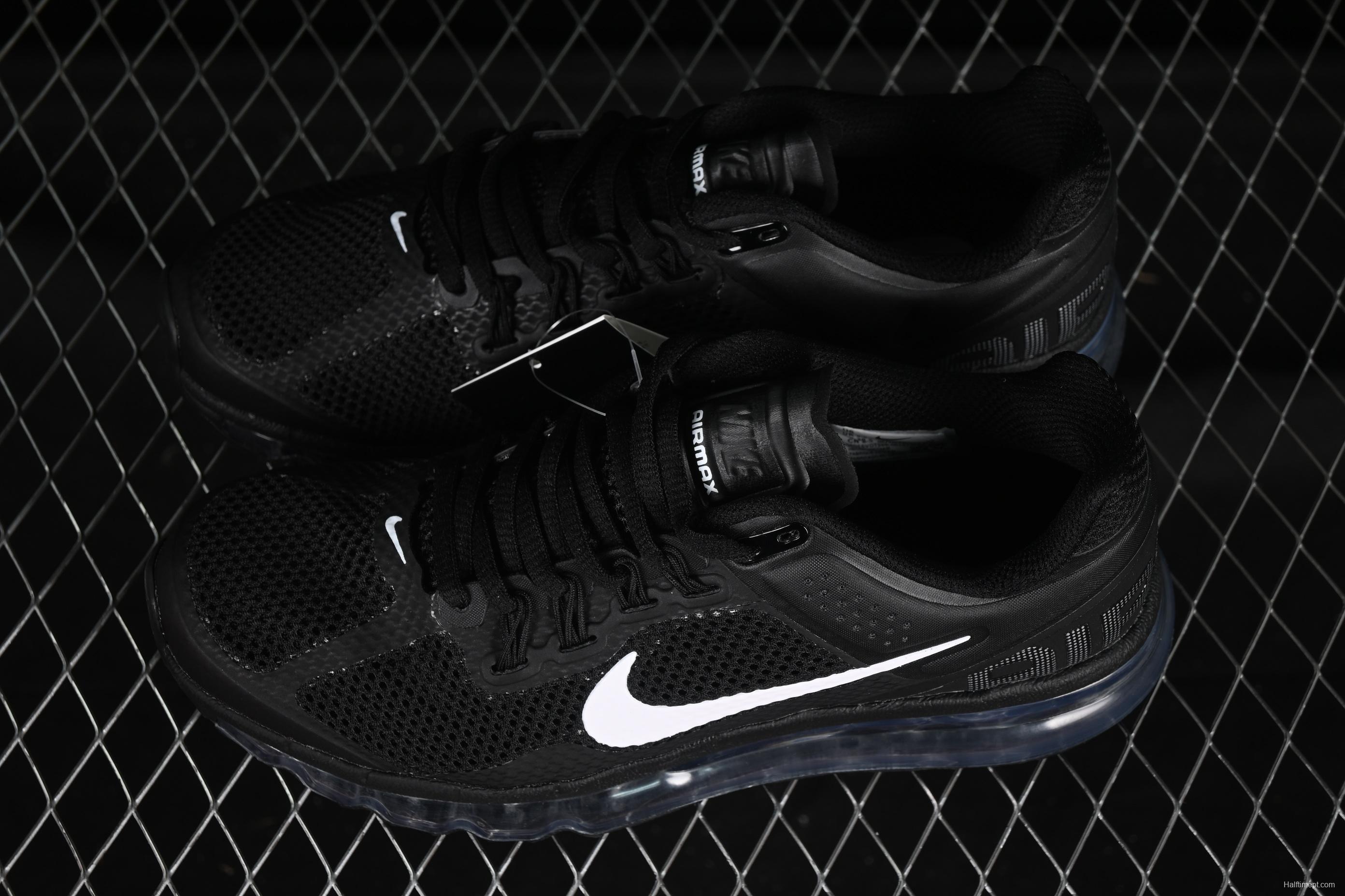 Nike Air Max 2013 Retro Breathable Mesh Running Shoes with Full-Length Max Air Cushion - 554886-108