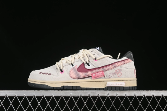 Nike Dunk Low Panda Valentine's Day Mischief Film Love Letter Low-Top Casual Sneakers - HV1800-101