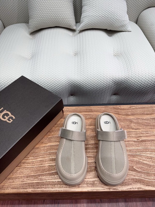 2025 UGG Beige Mesh Slippers