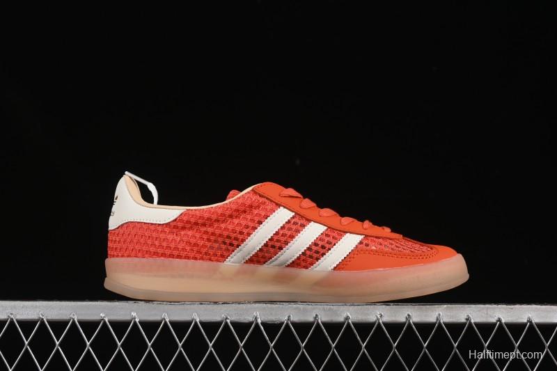 Adidas Originals Gazelle Indoor Retro Casual Slip-Resistant Wear-Resistant Low-Top Skate Shoes - JS0713