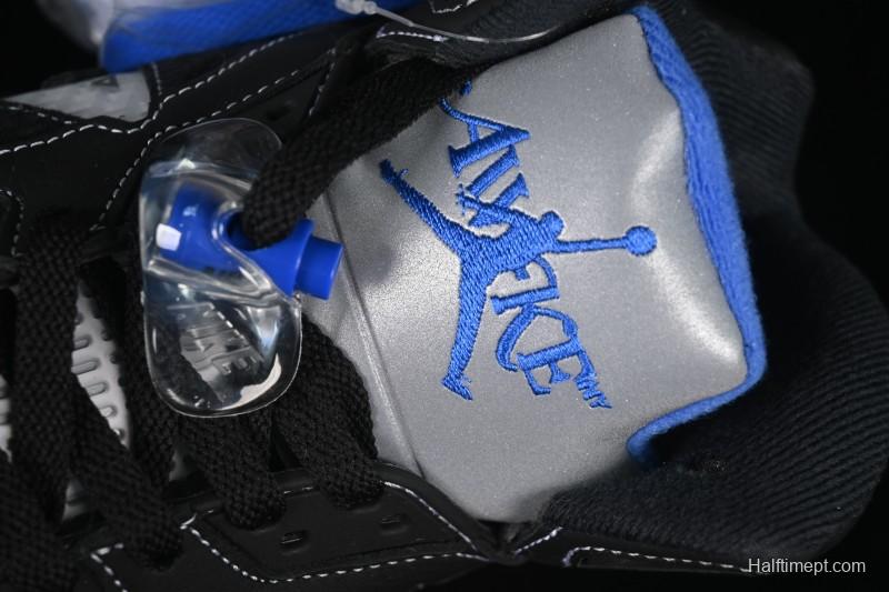 Nike Awake NY x Air Jordan 5 Black Metallic Basketball Shoes - DV4982-004