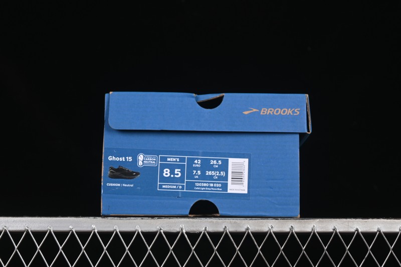 Brooks Ghost 15 Low-Cut Breathable Cushioned Support Casual Running Shoes - 1203801B020