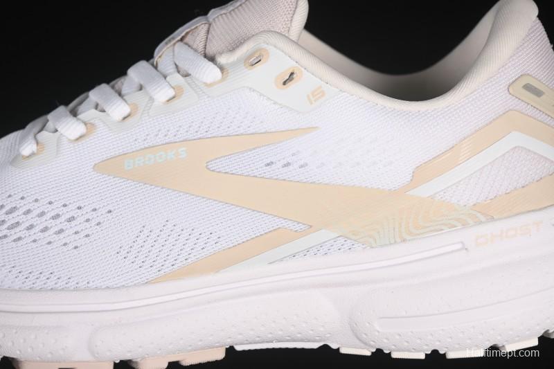 Brooks Ghost 15 Low-Cut Breathable Cushioned Support Casual Running Shoes - 1203801B013