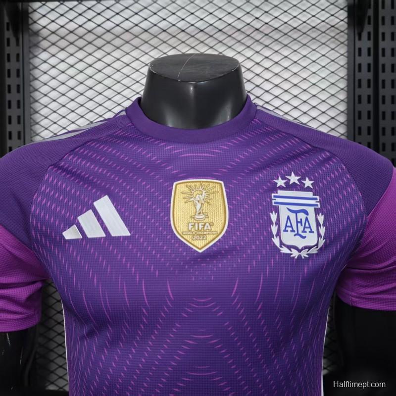Player Version 2025 Argentina Purple Jersey
