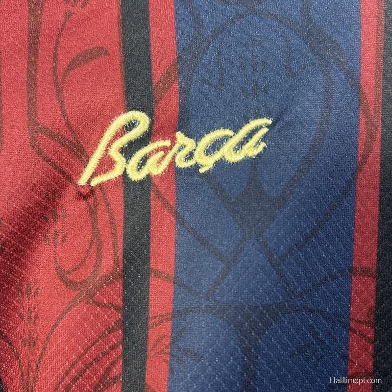 25/26 Kids Modernist FC Barcelona Polo Long Sleeve Jersey