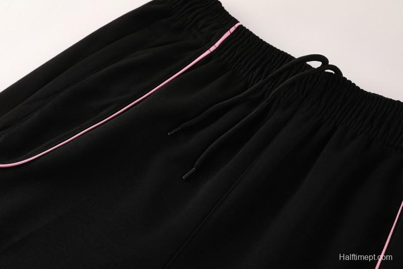 2025 Inter Miami Black Full Hoodie Zipper Jacket +Long Pants