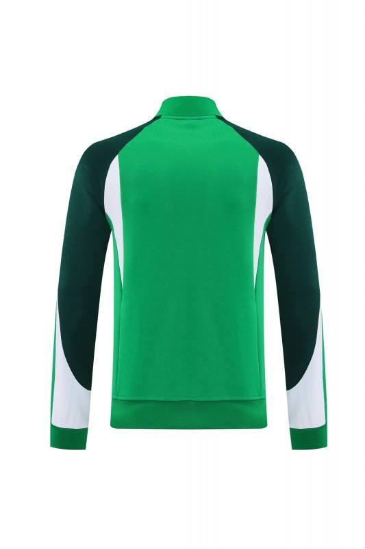 2025 NIKE Green Full Zipper Jacket +Long Pants
