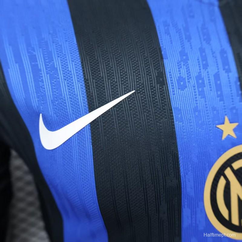 Player Version 24/25 Inter Milan Home Jersey