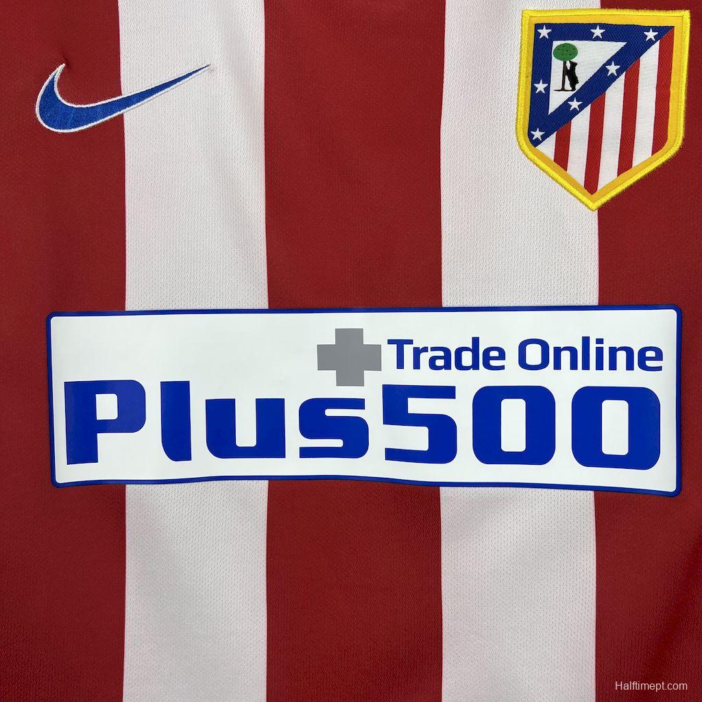 Retro 2016/17 Atletico Madrid Home Jersey