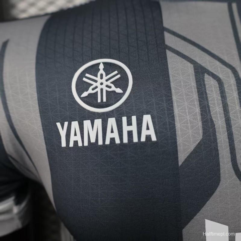 Player Version 25/26 Olympique de Marseille Grey with Geometric Stripes Jersey