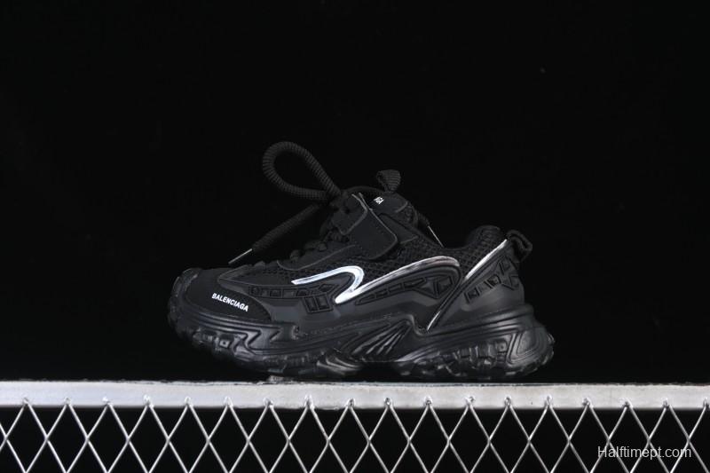 Balenciaga Non-Slip Wear-Resistant Casual Kids Shoes Black