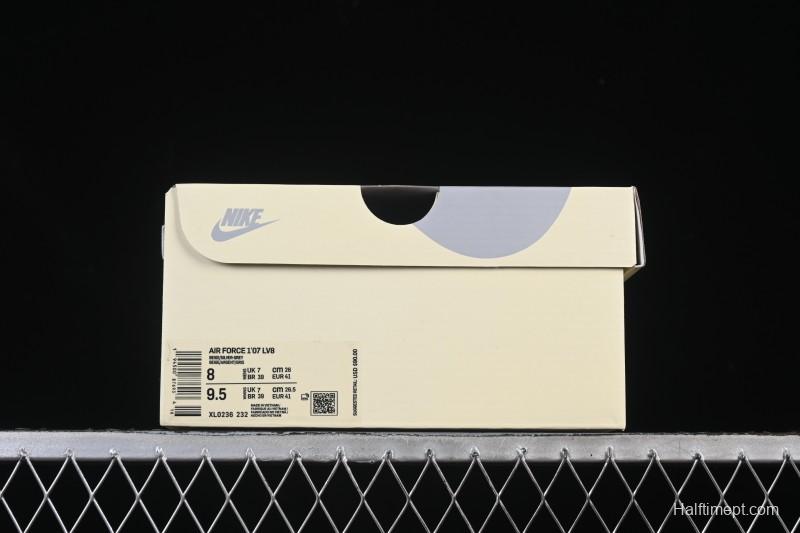 Nike Air Force 1 Mid Light Gray Two-Tone Sole All-Star Starry Sky Mid-Top Casual Skate Shoes - XL0236-232