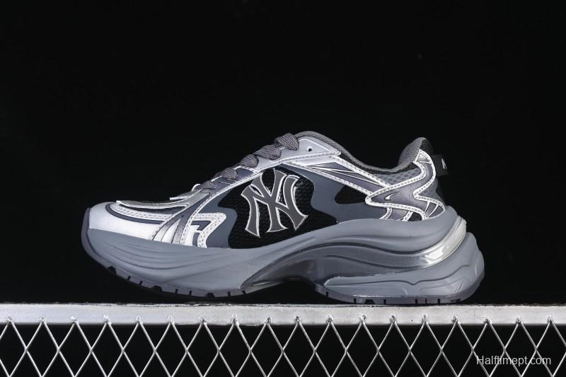 New York Yankees Chunky Curve Runner Enamel Thick Sole Casual Running Shoes - 3ARNSPE5N50SID