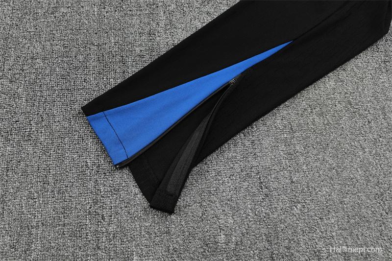 Player Version 25/26 PSG Black T90 Half Zipper Jacket+Long Pants