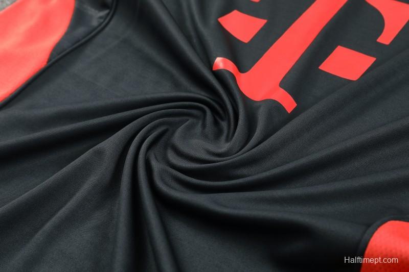 25/26 Bayern Munich Black Short Sleeve Jersey+Shorts