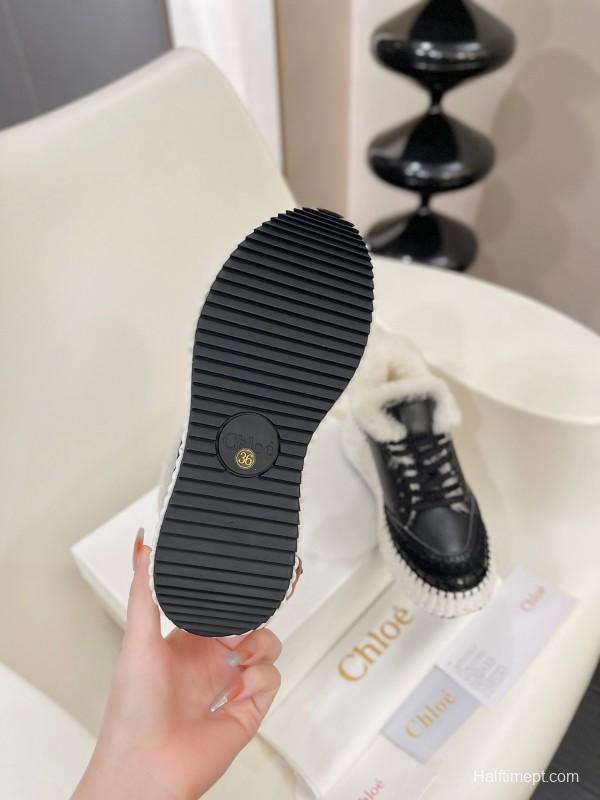 Chloe 2025 SS Casual Shoes with Lightweight Rubber Foam Sole - LY00420