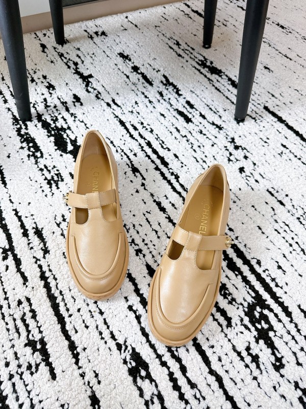 Chanel 2025 SS Loafers Classic Luxury Design - KFY00320
