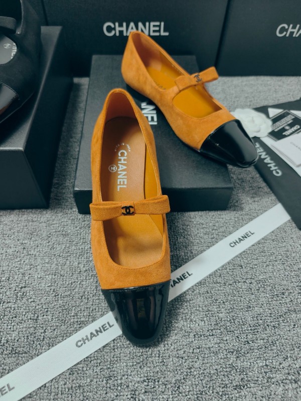 Chanel Classic Slingback Bow Flats - LY00290