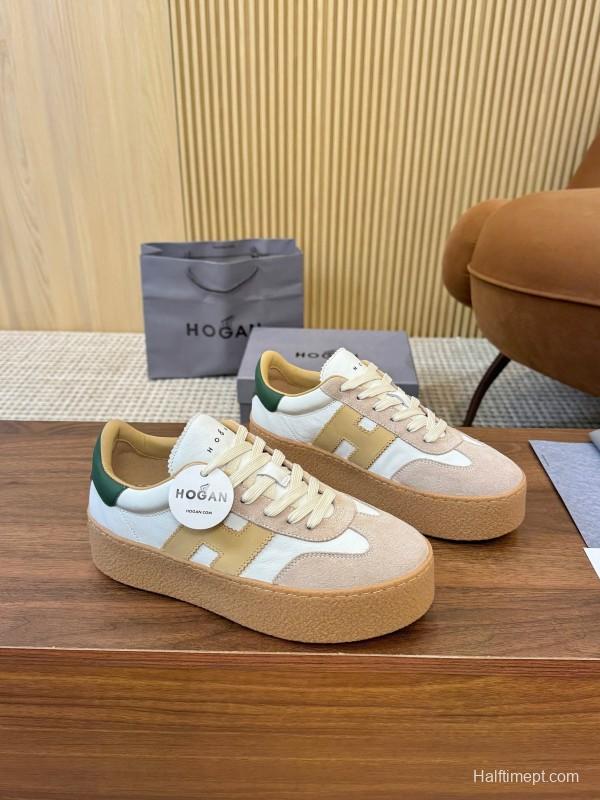 Hogan Platform Series H698 Thick Sole Casual Sneakers - H698