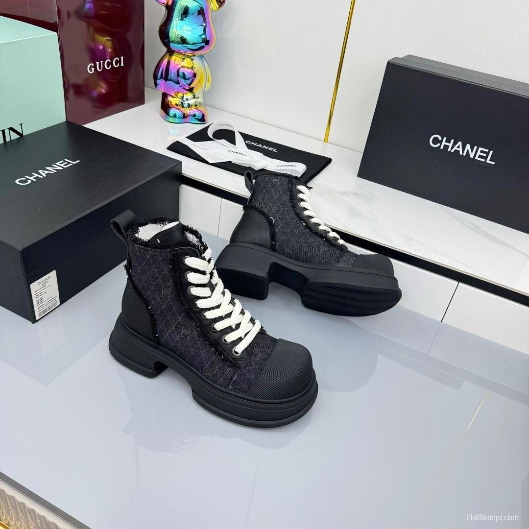 Chanel 2025/SS Short Boots Essential Autumn Winter Fashion Item - LY00380