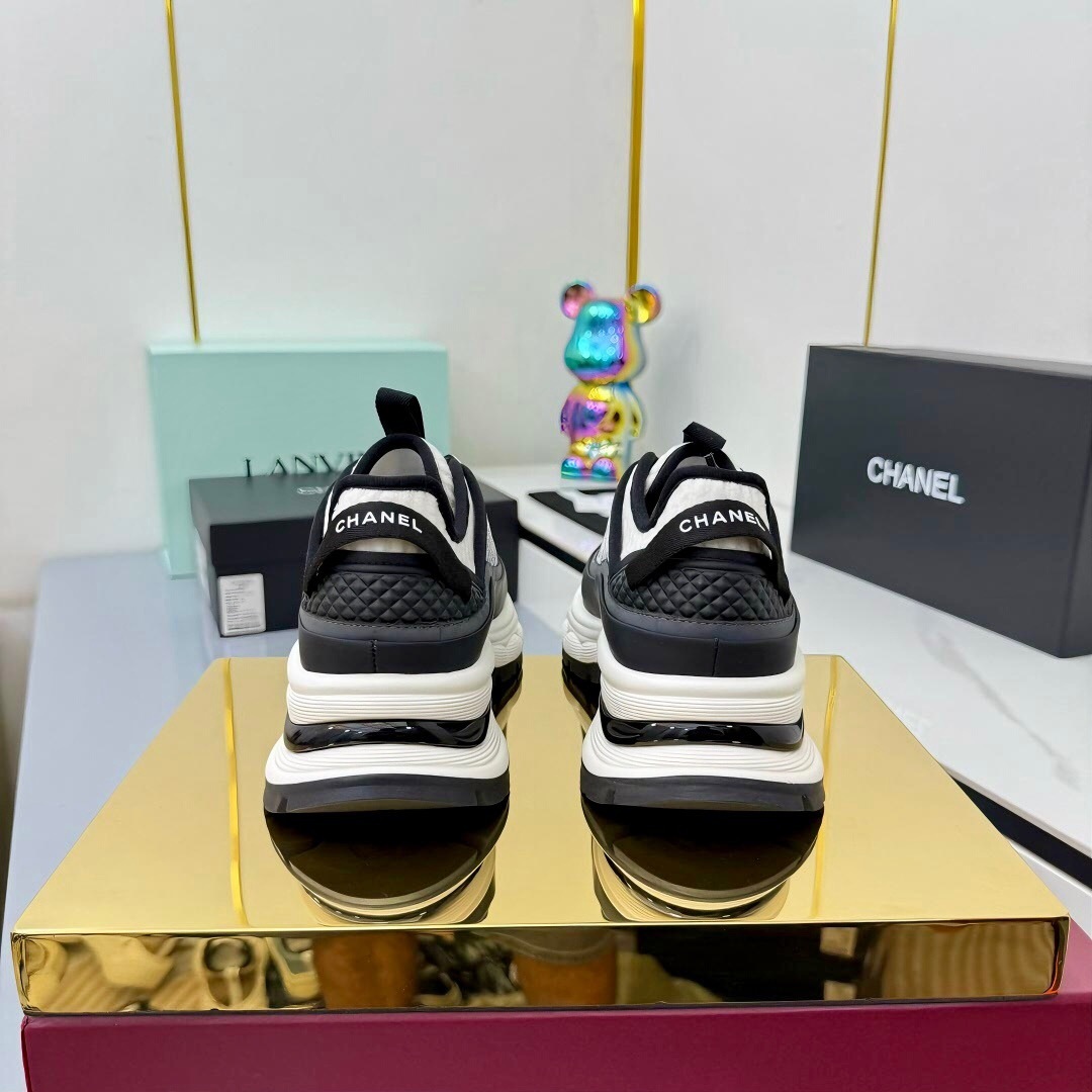 Chanel 2025/SS Panda Loafers Casual Sneakers - LY00360