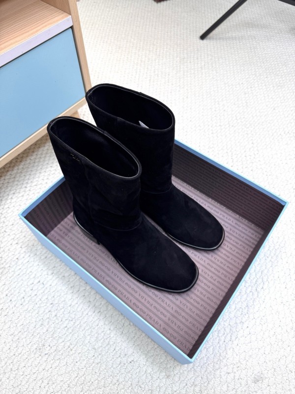 Prada 2025 SS Mid Boots - LY0370