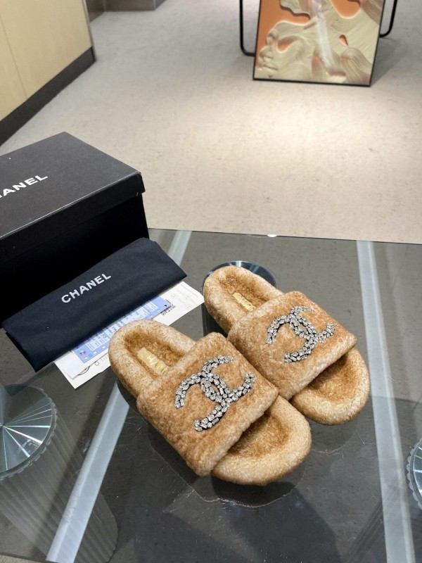 Chanel 2025 SS New Wool Slippers Soft Wool - LY00280