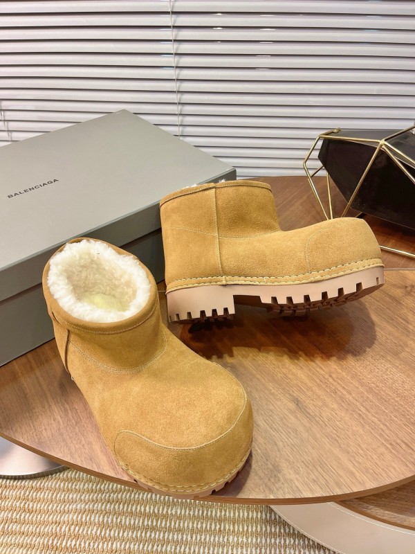 Balenciaga 2025 SS Oversized High-Heel Snow Boots - AS00500