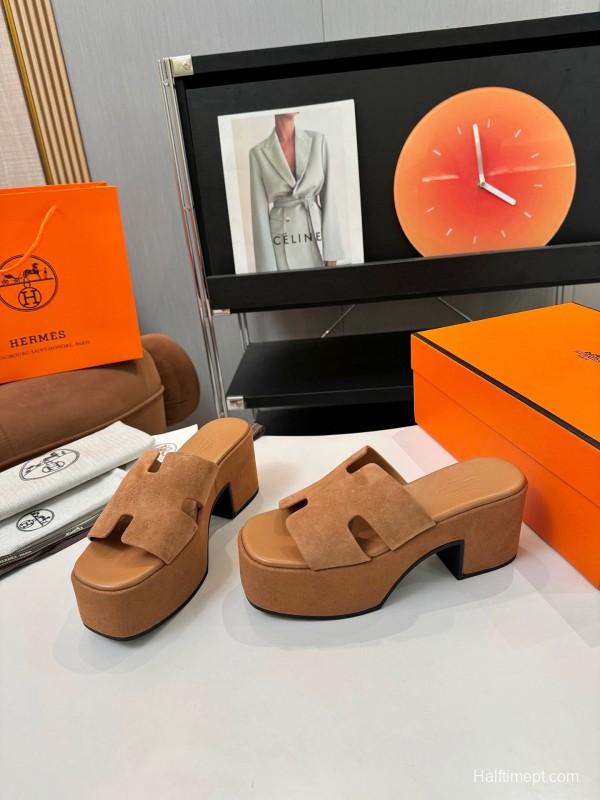 Adidas Classic Waterproof Platform H Wedge Sandals - LY00