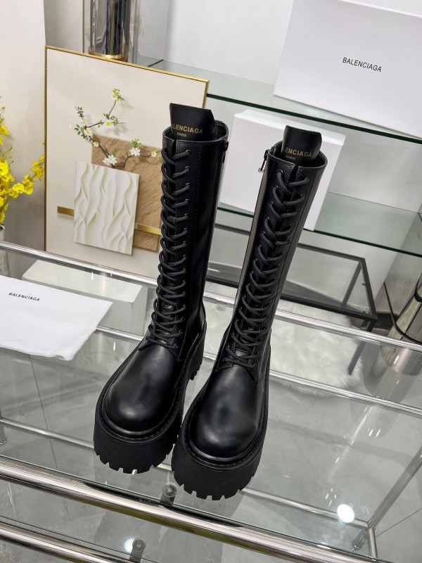 Balenciaga 2025/SS Thick Sole Ankle Boots Heavy Craftsmanship - LY00440