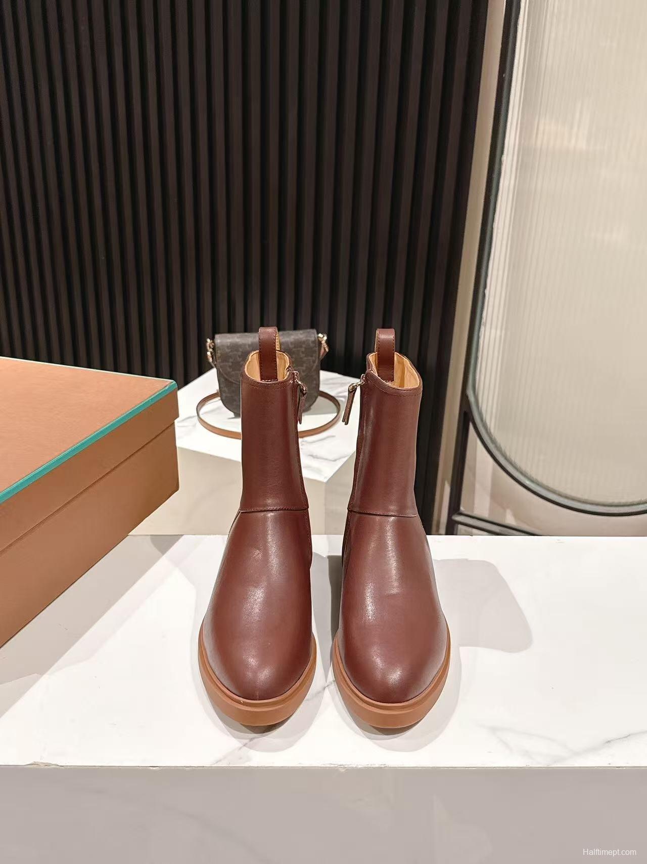 Loro Piana Fall/Winter 2025 Classic Old Money Style Ankle Boots - LY00370/LY00410