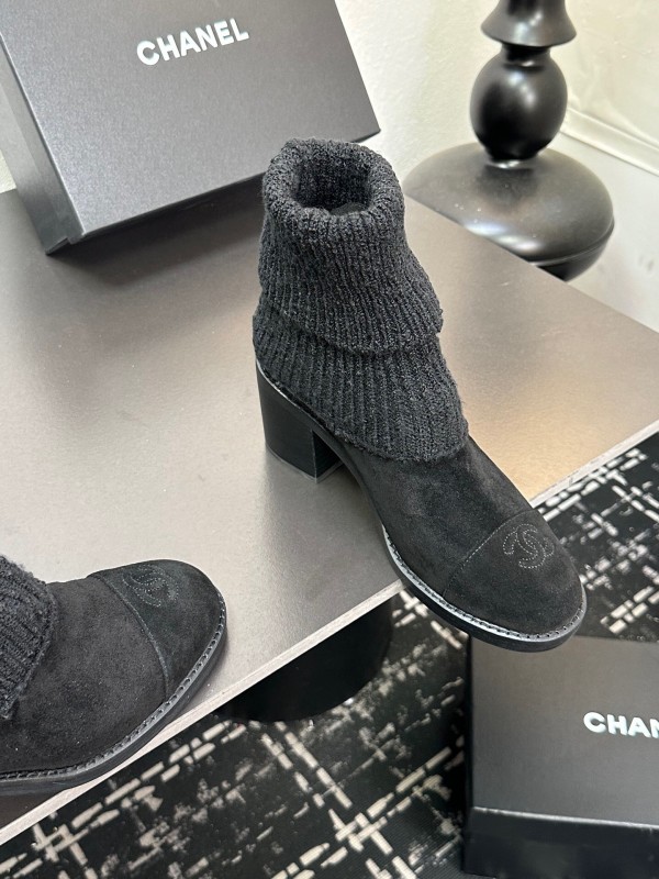 Chanel 2025/SS Short Boots Essential Autumn Winter Item - LY00260