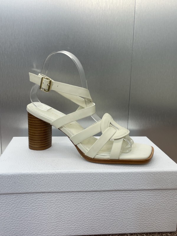 Dior D-Club Spring Summer New Jelly Color Hollow Layered Cross Strap High Heel Women Shoes - KFY00290