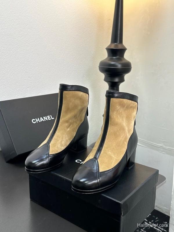 Chanel 2025/SS Short Boots Essential Autumn Winter Item - LY00390