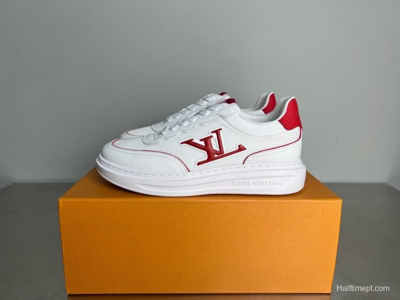 Louis Vuitton Beverly Hills Low-Top Fashion Sneakers - YC