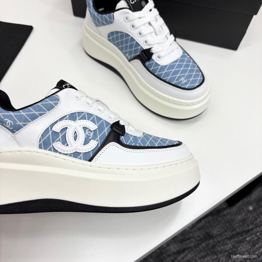 Chanel 2025 SS Panda Casual Sneakers - LY00340