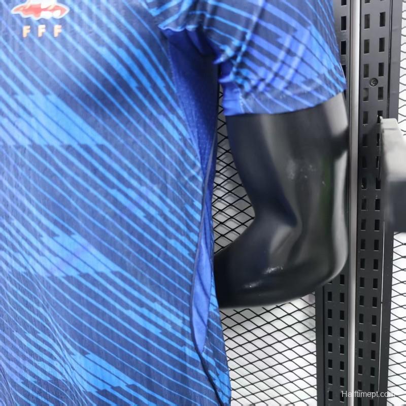 Player Version 2025 France Home Navy Blue Jersey