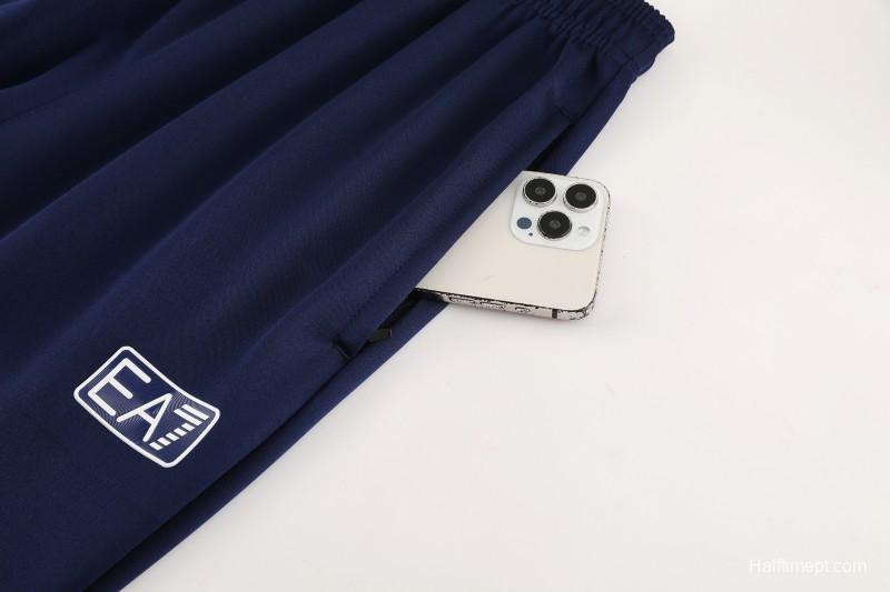 25/26 Napoli White Full Zipper Jacket+Long Pants