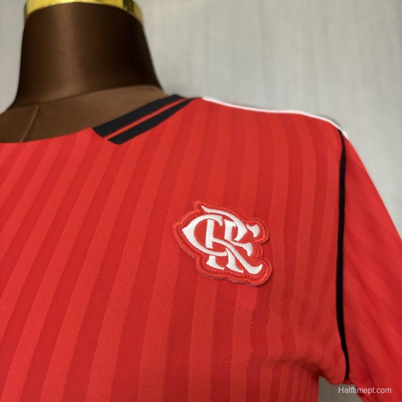 25/26 Women Flamenco Retro Red Jersey