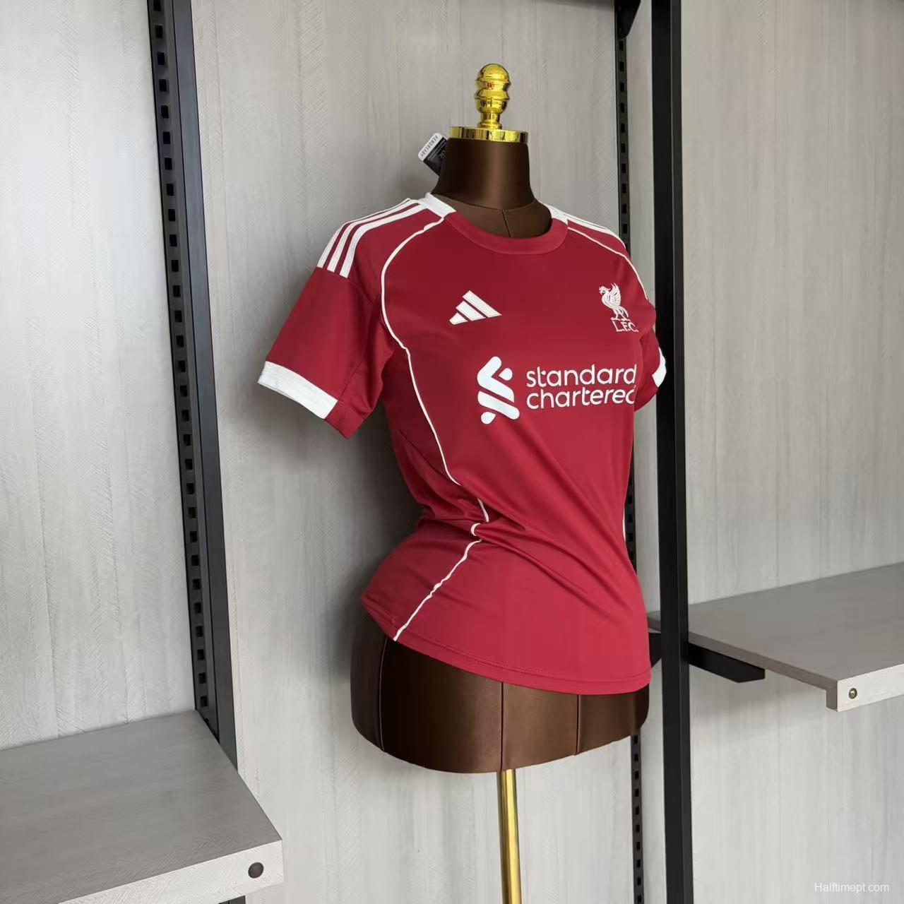 25/26 Women Liverpool Home Jersey