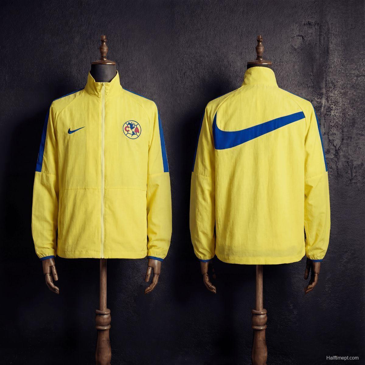 2026 Club America Yellow Jacket Windbreaker