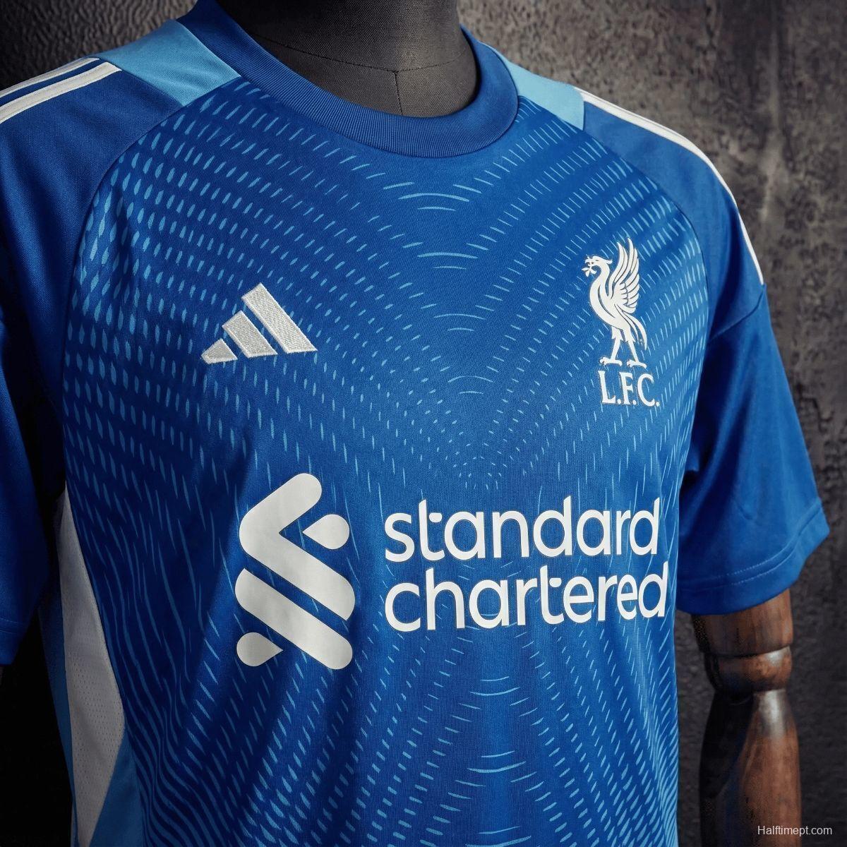 25/26 Liverpool Goalkeeper Blue Jersey
