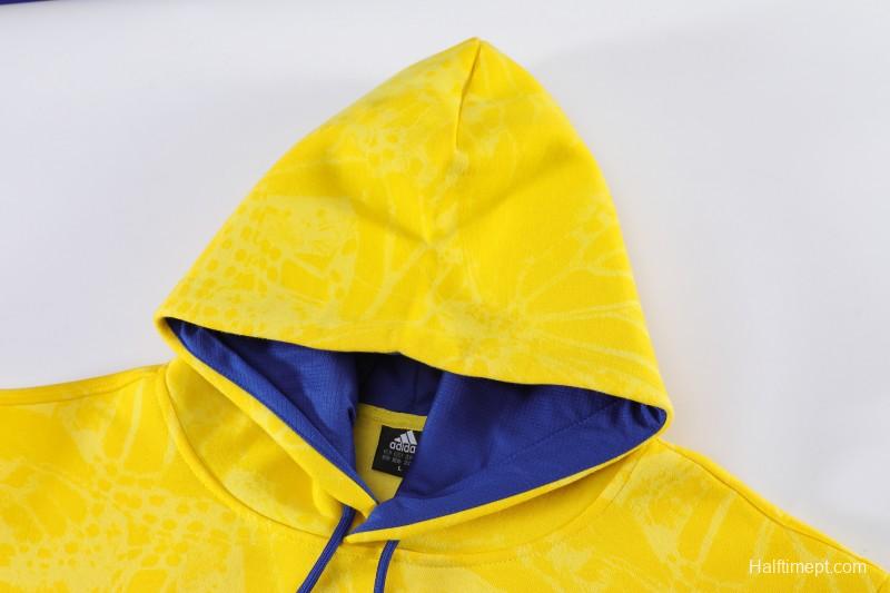 25/26 Colombia Yellow Embroidered Logo Hoodie